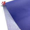 Simili cuir litchi 100 x 135 cm pour ameublement – Couleur Sapphire blue
