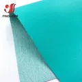 Simili cuir litchi 100 x 135 cm pour ameublement – Couleur Turquoise blue