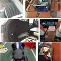 Simili cuir matelassé losanges 1,55 x 1 m pour sellerie – 6