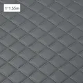 Simili cuir matelassé losanges 1,55 x 1 m pour sellerie – Couleur grey