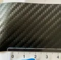 Similicuir PU fibre carbone 0,5 mm élastique universel – Couleur Carbon fiber