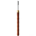 Stylo rouleau bord cuir acier inoxydable applicateur huile précis – Couleur 1PC Round Head