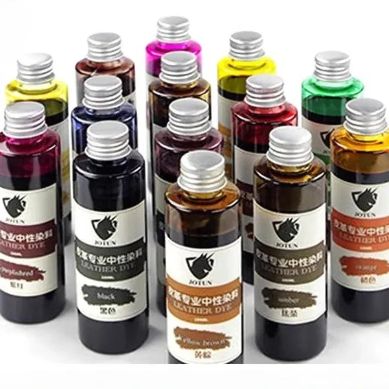 Teinture alcool cuir 150 ml pour artisanat et réparation