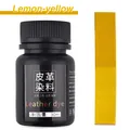 Teinture cuir 30 ml diluable à l'alcool pour artisanat – Couleur Orange (07)