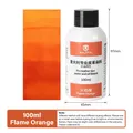 Teinture cuir WUTA 100ml à base d'eau et d'huile – Color Flame orange 100ml