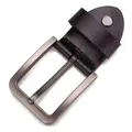 Tête de ceinture alliage 33 à 39 mm remplacement artisanal – Couleur noir