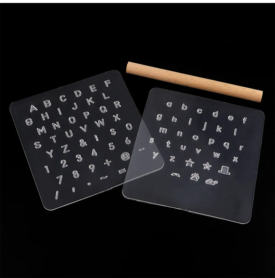 Timbres et moules pour gravure faux cuir