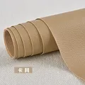 Tissu cuir adhésif 100 x 137 cm pour ameublement – Color Deep Khaki drill