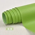 Tissu cuir adhésif 100 x 137 cm pour ameublement – Color Light green