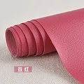 Tissu cuir adhésif 100 x 137 cm pour ameublement – Color Plum red