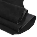 Tissu cuir de vachette motif litchi noir – 4