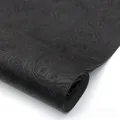 Tissu cuir floral épais 50 x 137 cm pour accessoires – Color black