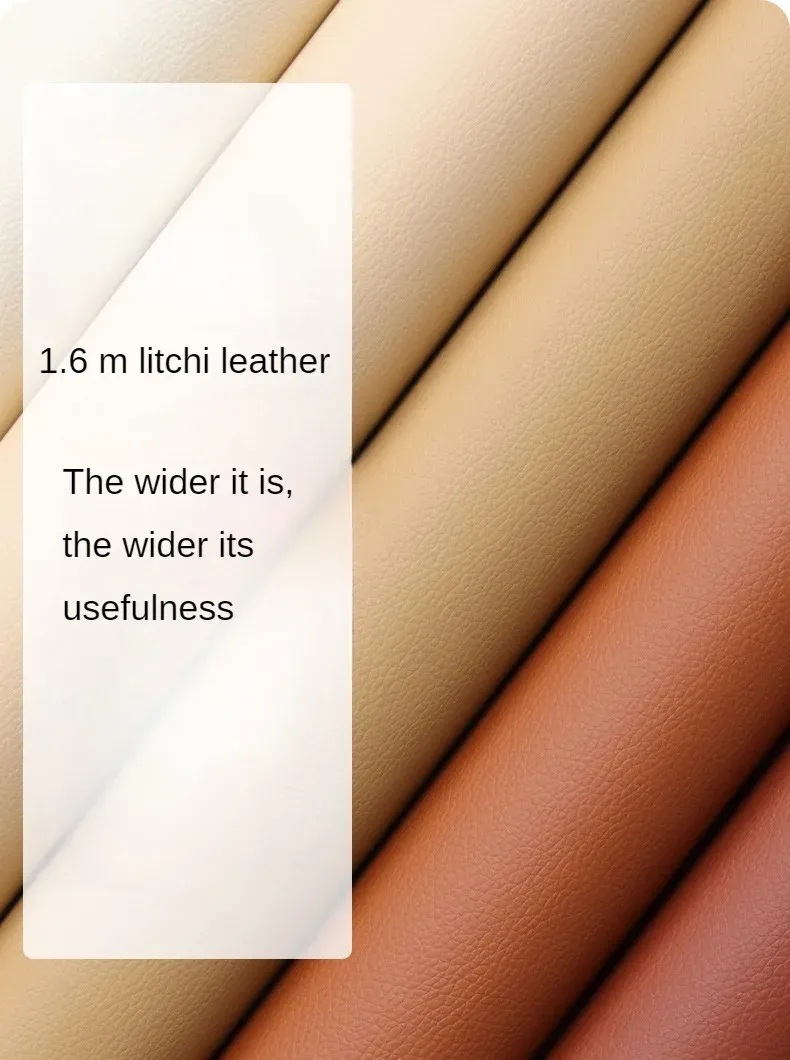 Tissu cuir motif litchi 100 x 160 cm pour maroquinerie