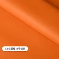 Tissu cuir motif litchi 100 x 160 cm pour maroquinerie – Color No. 14 orange
