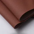 Tissu cuir perforé 100 x 160 cm pour ameublement – Color coffee