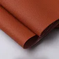 Tissu cuir perforé 100 x 160 cm pour ameublement – Color light brown