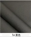 Tissu cuir PVC litchi 100 x 160 cm pour ameublement – Color 1 black