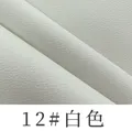 Tissu cuir PVC litchi 100 x 160 cm pour ameublement – Color 12 white