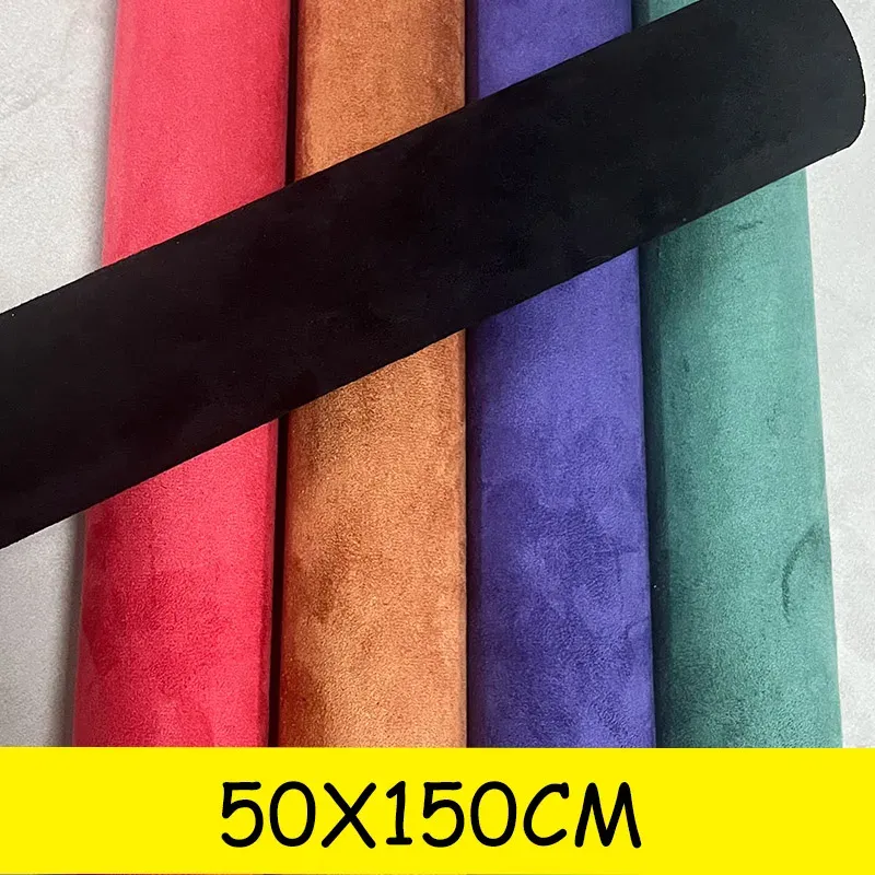 Tissu daim adhésif 30 x 150 cm pour décoration