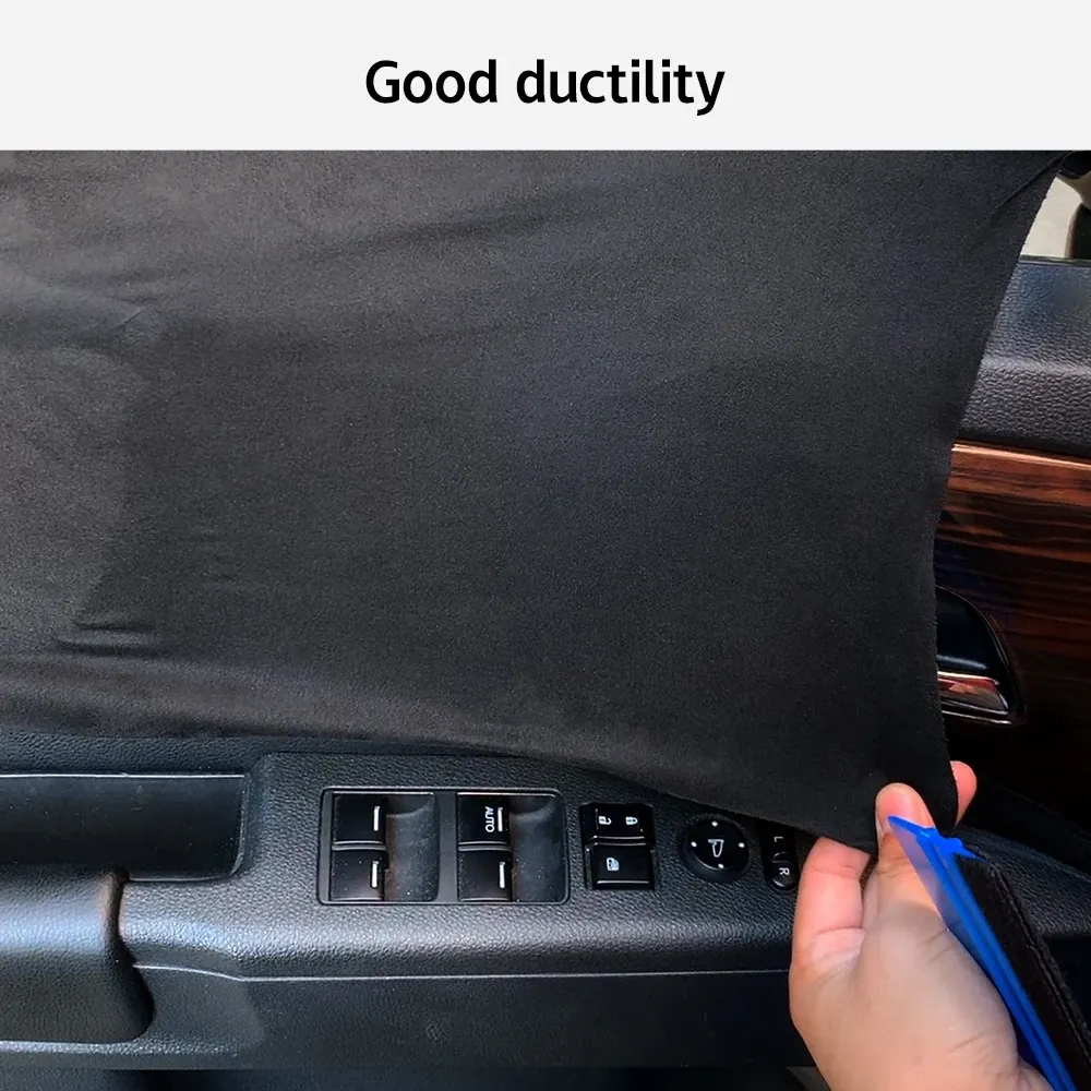 Tissu daim auto-adhésif PU 30 à 150 cm