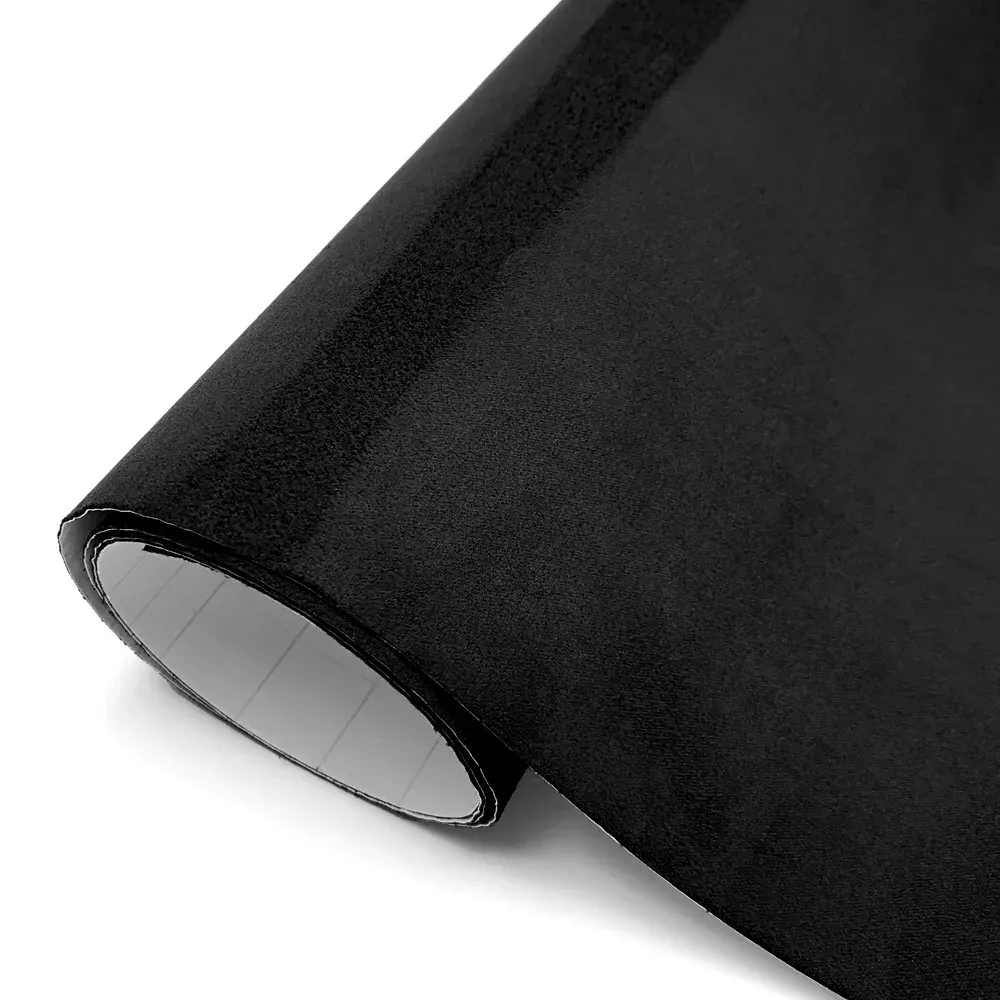 Tissu daim auto-adhésif PU 30 à 150 cm