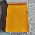 Tissu PU anti-rayures 100 x 138 cm pour ameublement – Color 15Yellow-0.8mm thick