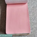 Tissu PU anti-rayures 100 x 138 cm pour ameublement – Color 22 pink-0.8mm thick