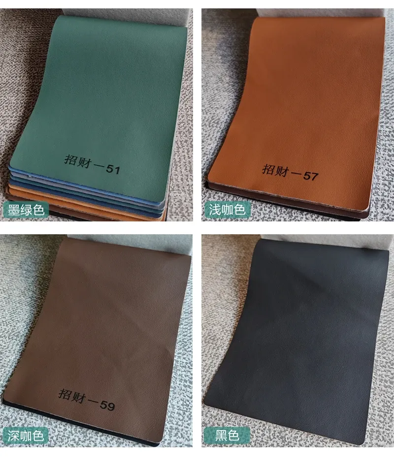 Tissu PU anti-rayures 100 x 138 cm pour ameublement
