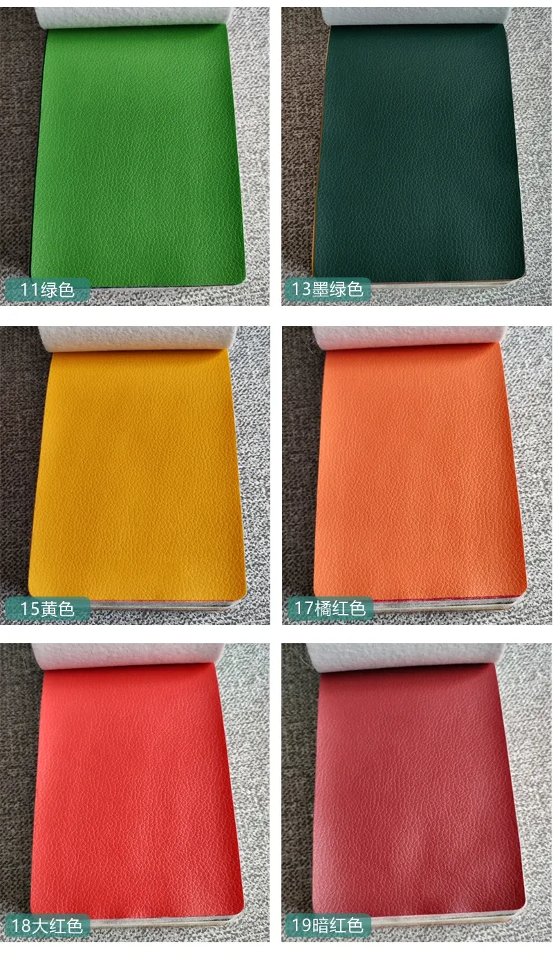 Tissu PU anti-rayures 100 x 138 cm pour ameublement