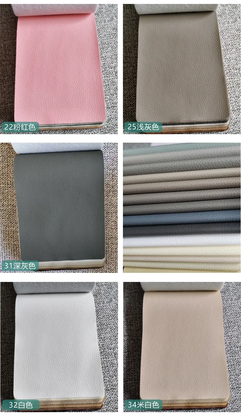 Tissu PU anti-rayures 100 x 138 cm pour ameublement