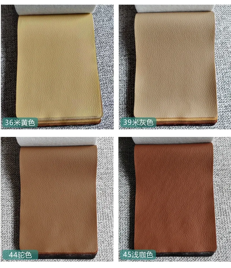 Tissu PU anti-rayures 100 x 138 cm pour ameublement