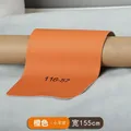 Tissu PU épais doux matelassé 100 à 155 cm – Color 57 orange