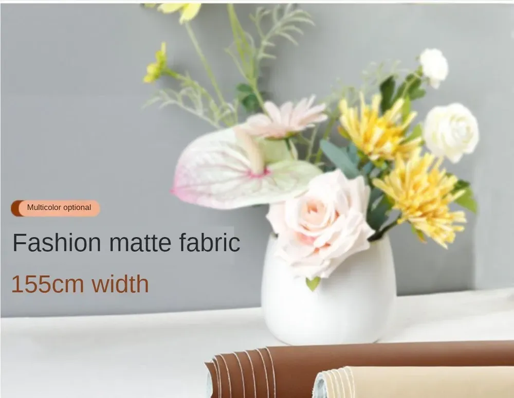 Tissu PU épais doux matelassé 100 à 155 cm