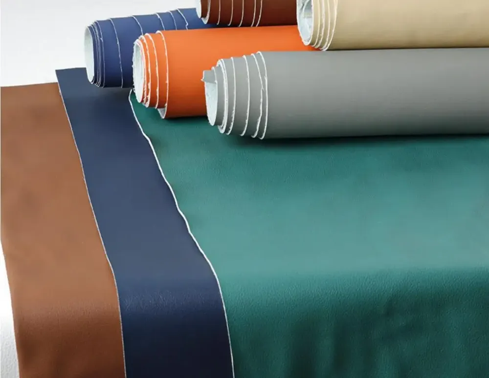 Tissu PU épais doux matelassé 100 à 155 cm