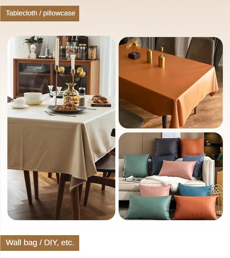 Tissu PU épais doux matelassé 100 à 155 cm