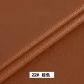 Tissu PU motif litchi doux 100 à 138 cm – Color Brown 22