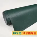 Tissu PU motif litchi épais 100 x 160 cm – Color 31 dark green