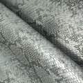 Tissu PU relief serpent 50 x 138 cm pour décoration – Couleur 13 Silver
