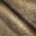 Tissu PU relief serpent 50 x 138 cm pour décoration – Couleur 14 Copper