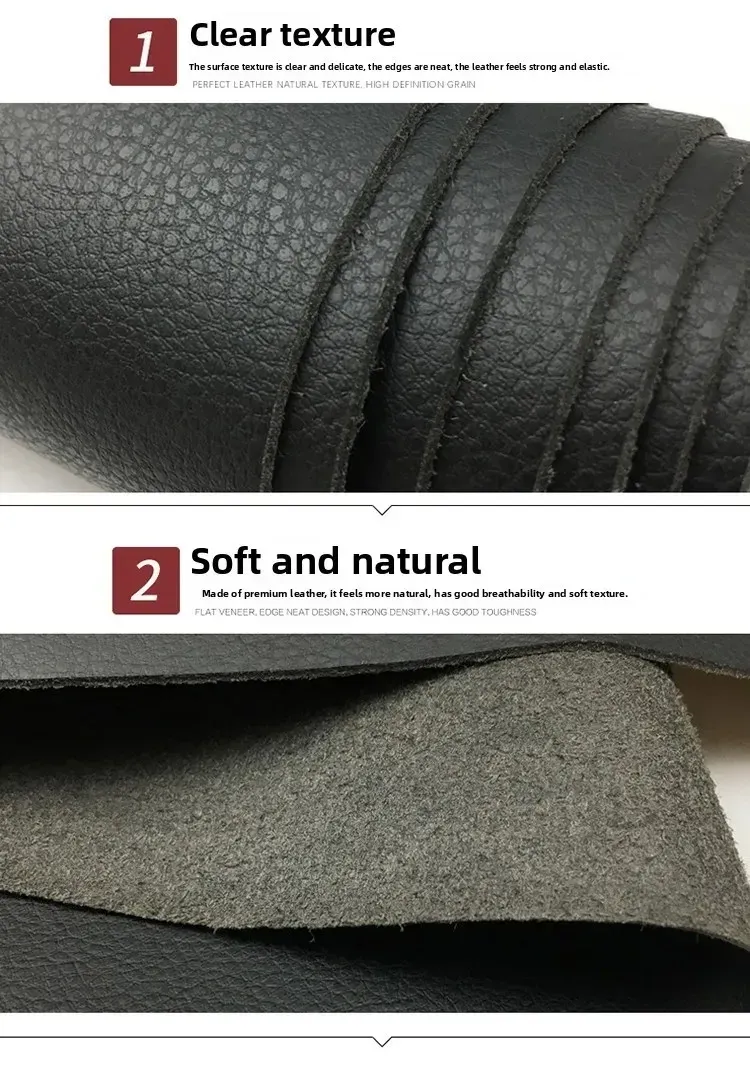 Tissu PU résistant rayures 100 x 138 cm pour automobile
