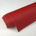 Tissu PU résistant rayures 100 x 138 cm pour automobile – Couleur red 100x138cm