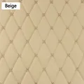Tissu PVC brodé 45 x 160 cm pour tapis et décoration – Couleur Beige