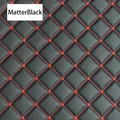 Tissu PVC brodé 45 x 160 cm pour tapis et décoration – Couleur MatterBlack