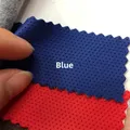 Tissu PVC demi-perforé 100 x 150 cm pour automobile – Couleur blue 100x150cm