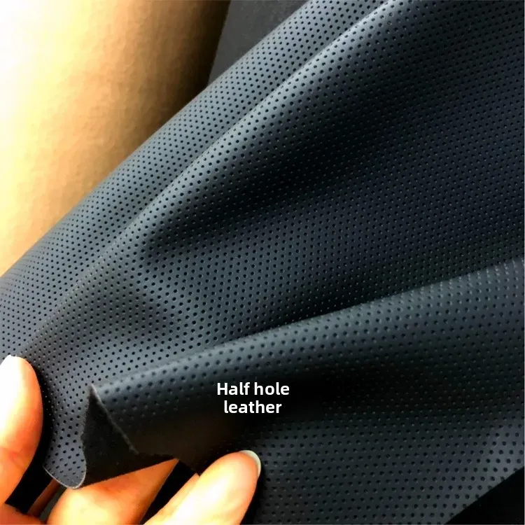 Tissu PVC demi-perforé 100 x 150 cm pour automobile