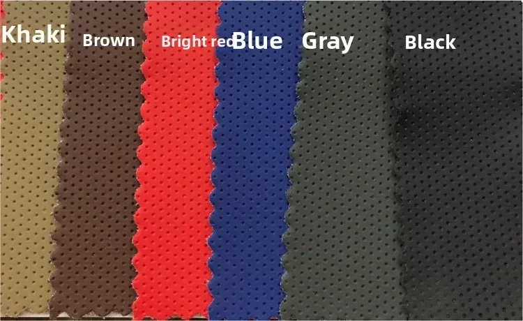 Tissu PVC demi-perforé 100 x 150 cm pour automobile