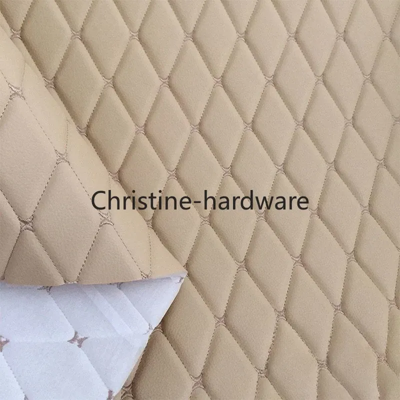 Tissu similicuir PU 100 x 158 cm pour ameublement