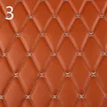 Tissu similicuir PU 100 x 158 cm pour ameublement – Couleur Lavande (03)