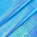 Tissu similicuir PU crocodile 30 x 135 cm holographique – Color 325-5