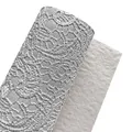 Tissu similicuir PU dentelle 1-G1224A à 5-G1224E gaufré – Couleur 4-G1224C